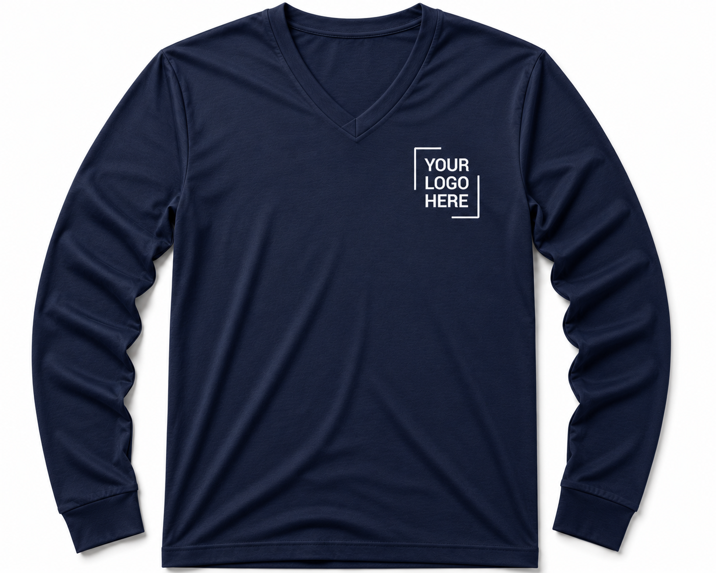 V Neck T-shirt Long Sleeves