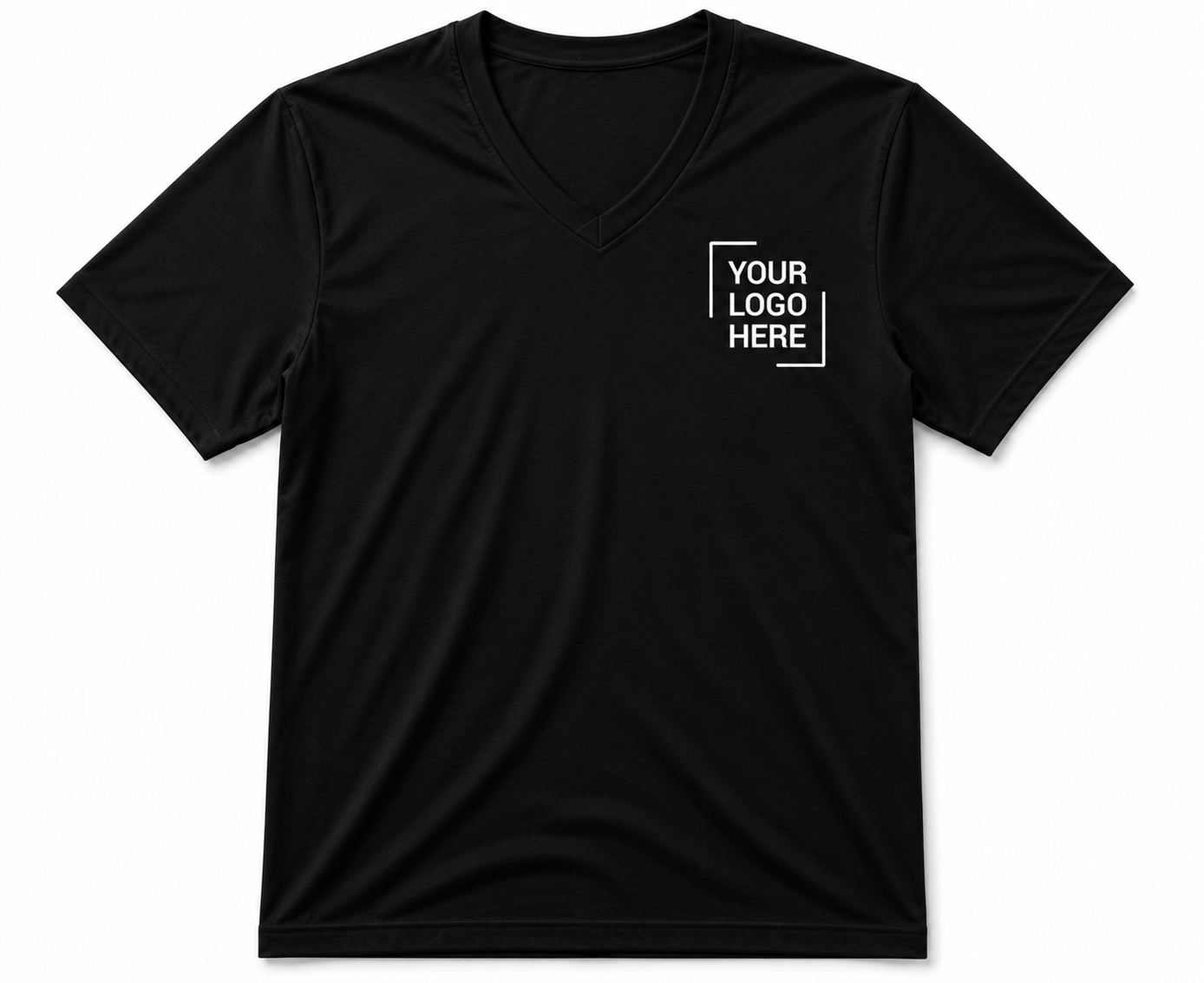 V Neck T-shirt Short Sleeves