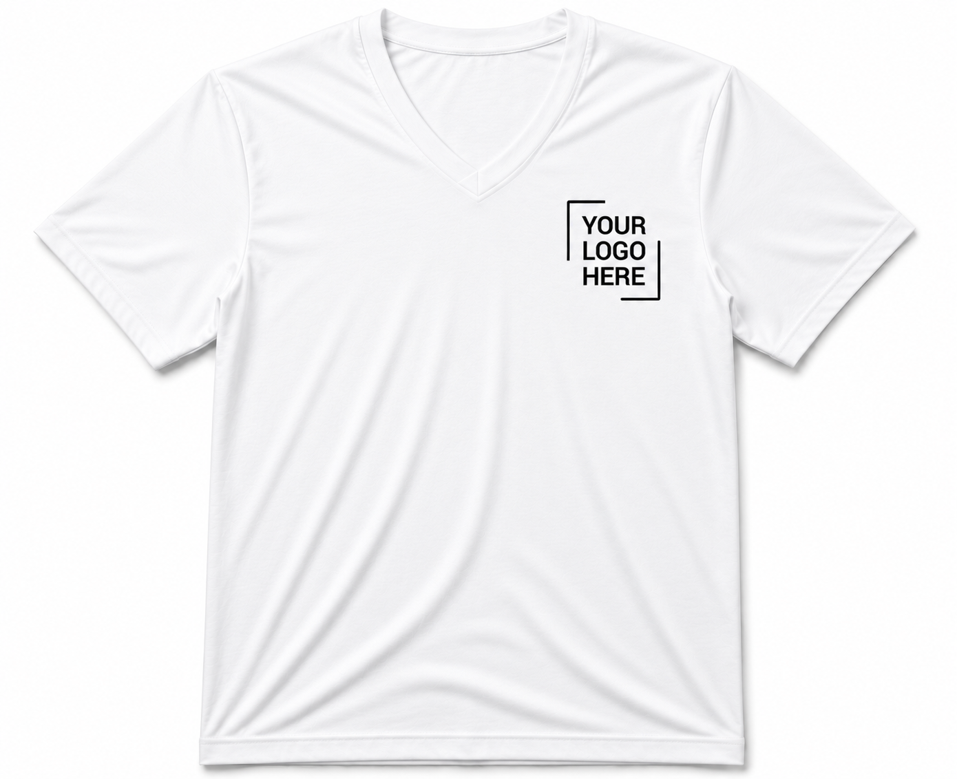 V Neck T-shirt Short Sleeves