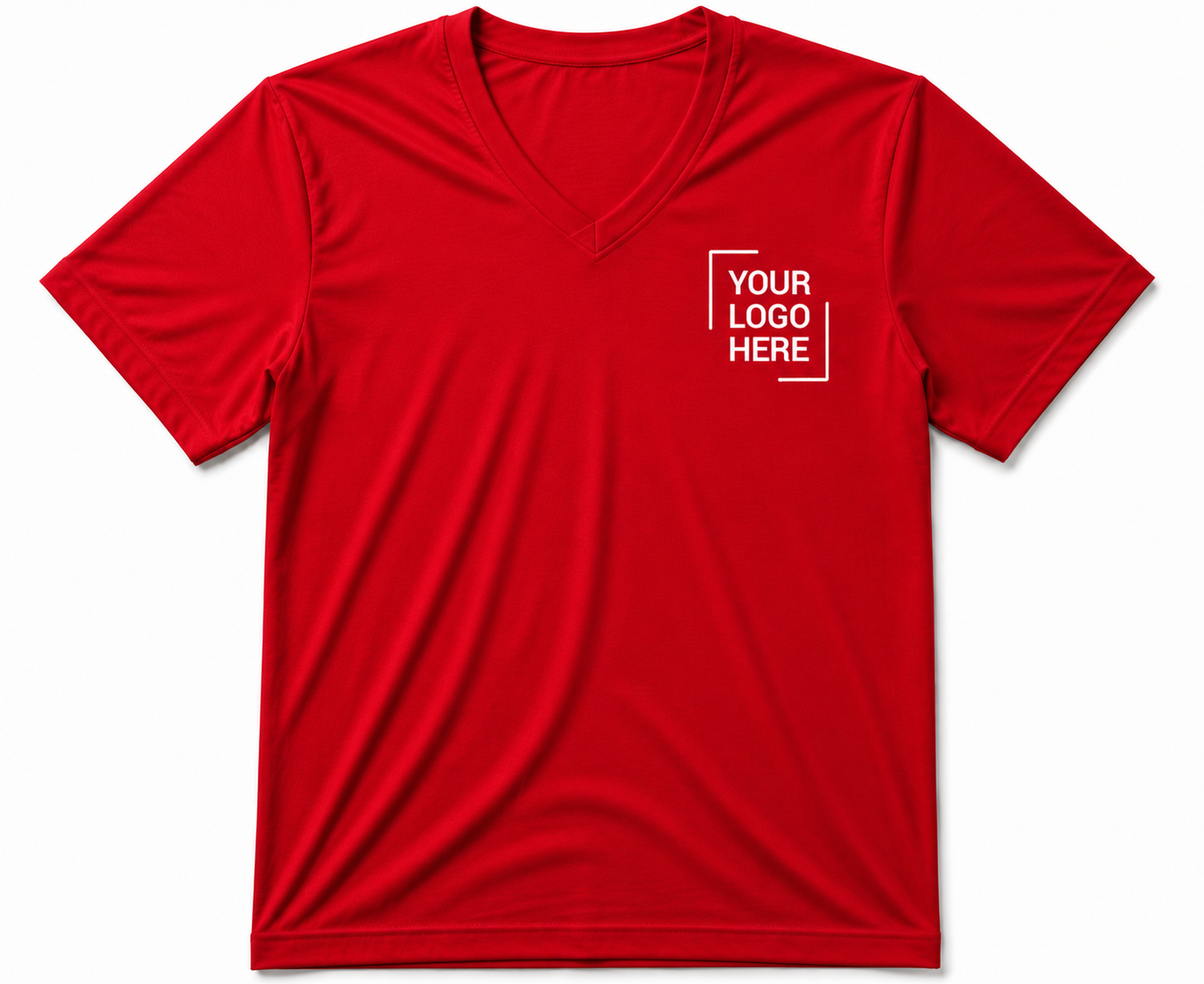 V Neck T-shirt Short Sleeves