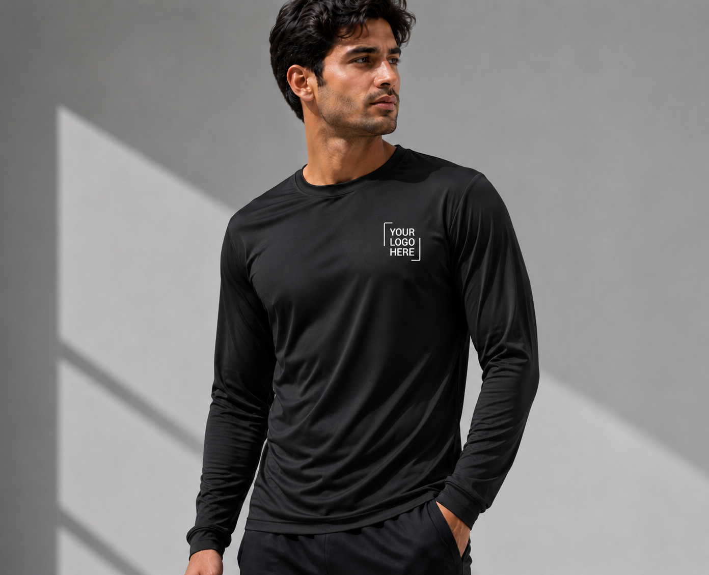 Crew Neck T-shirt Long Sleeves