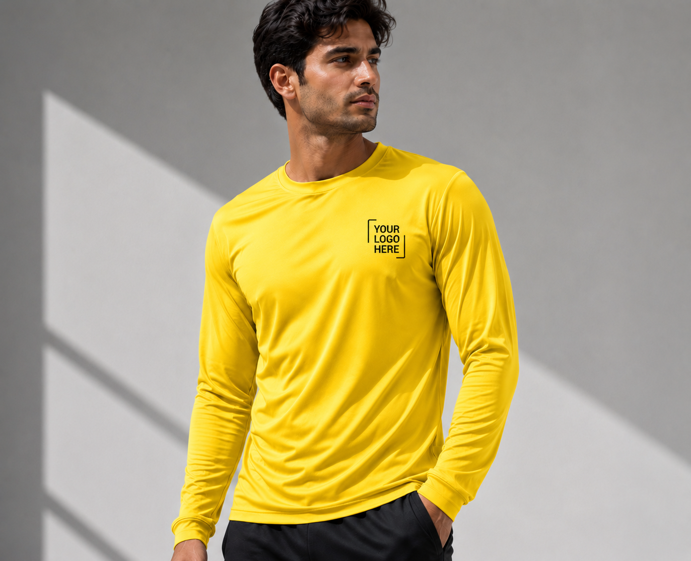 Crew Neck T-shirt Long Sleeves