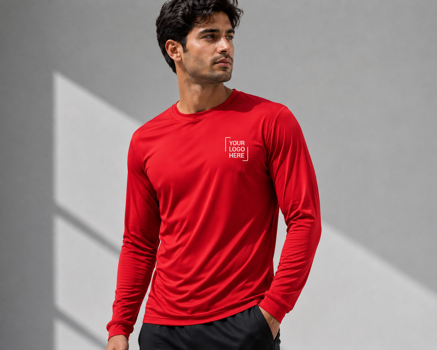 Crew Neck T-shirt Long Sleeves