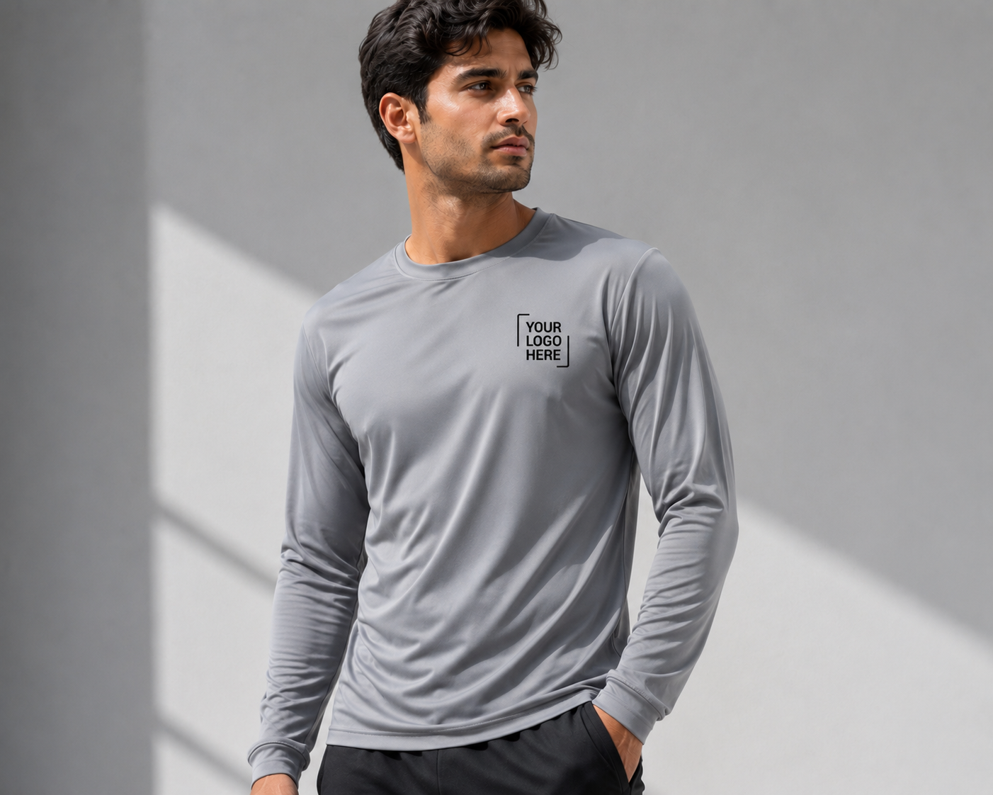 Crew Neck T-shirt Long Sleeves