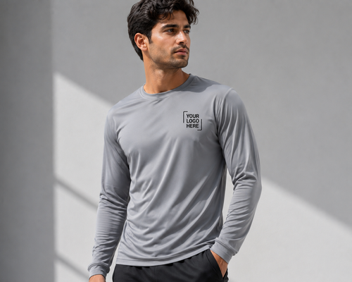 Crew Neck T-shirt Long Sleeves